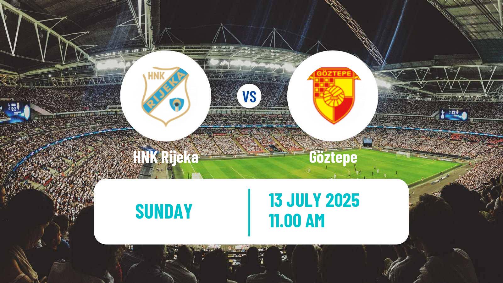 Soccer Club Friendly Rijeka - Göztepe