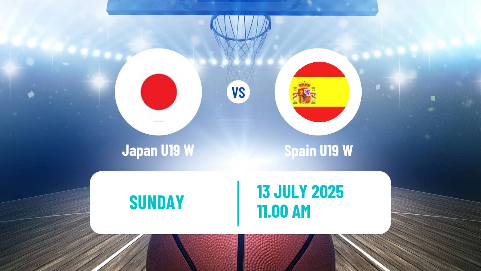 Basketball World Championship U19 Basketball Women Japan U19 W - Spain U19 W