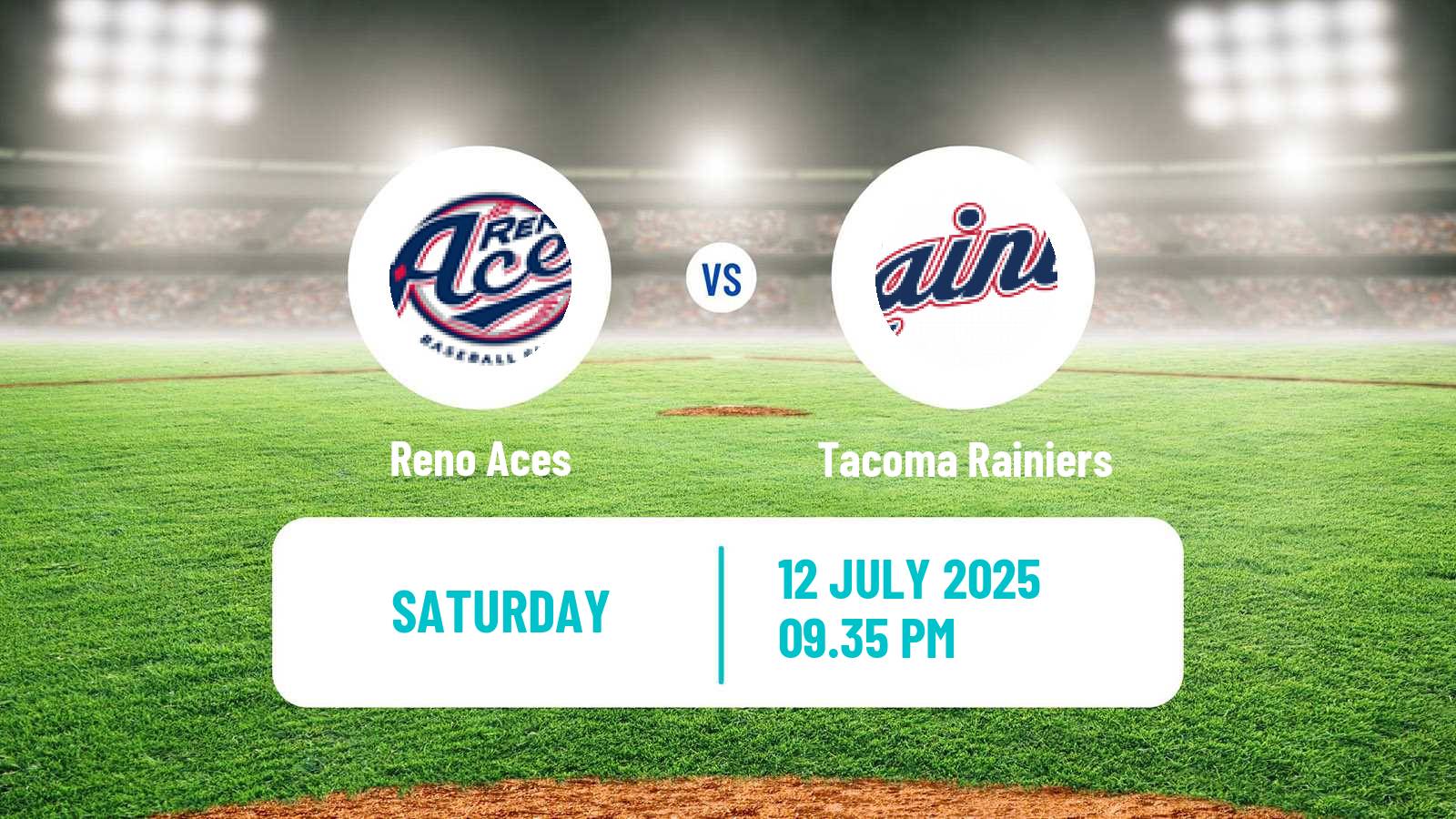 Baseball PCL Reno Aces - Tacoma Rainiers