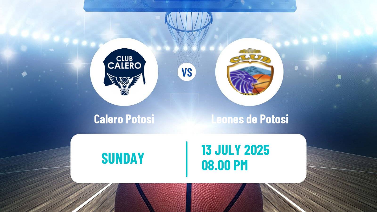 Basketball Bolivian Libobasquet Calero Potosi - Leones de Potosi