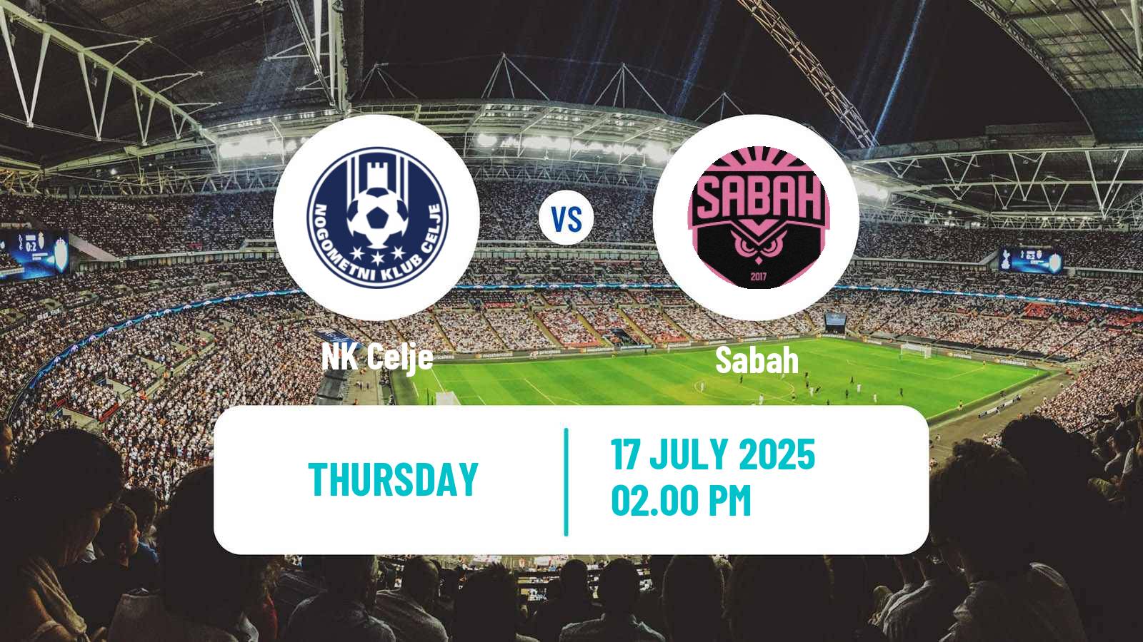Soccer UEFA Europa League Celje - Sabah