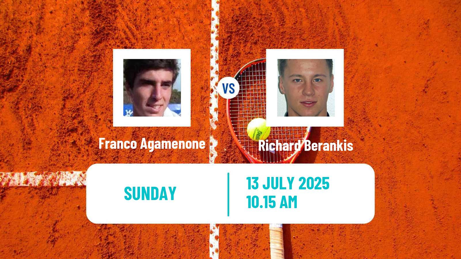 Tennis San Marino Challenger Men Franco Agamenone - Richard Berankis