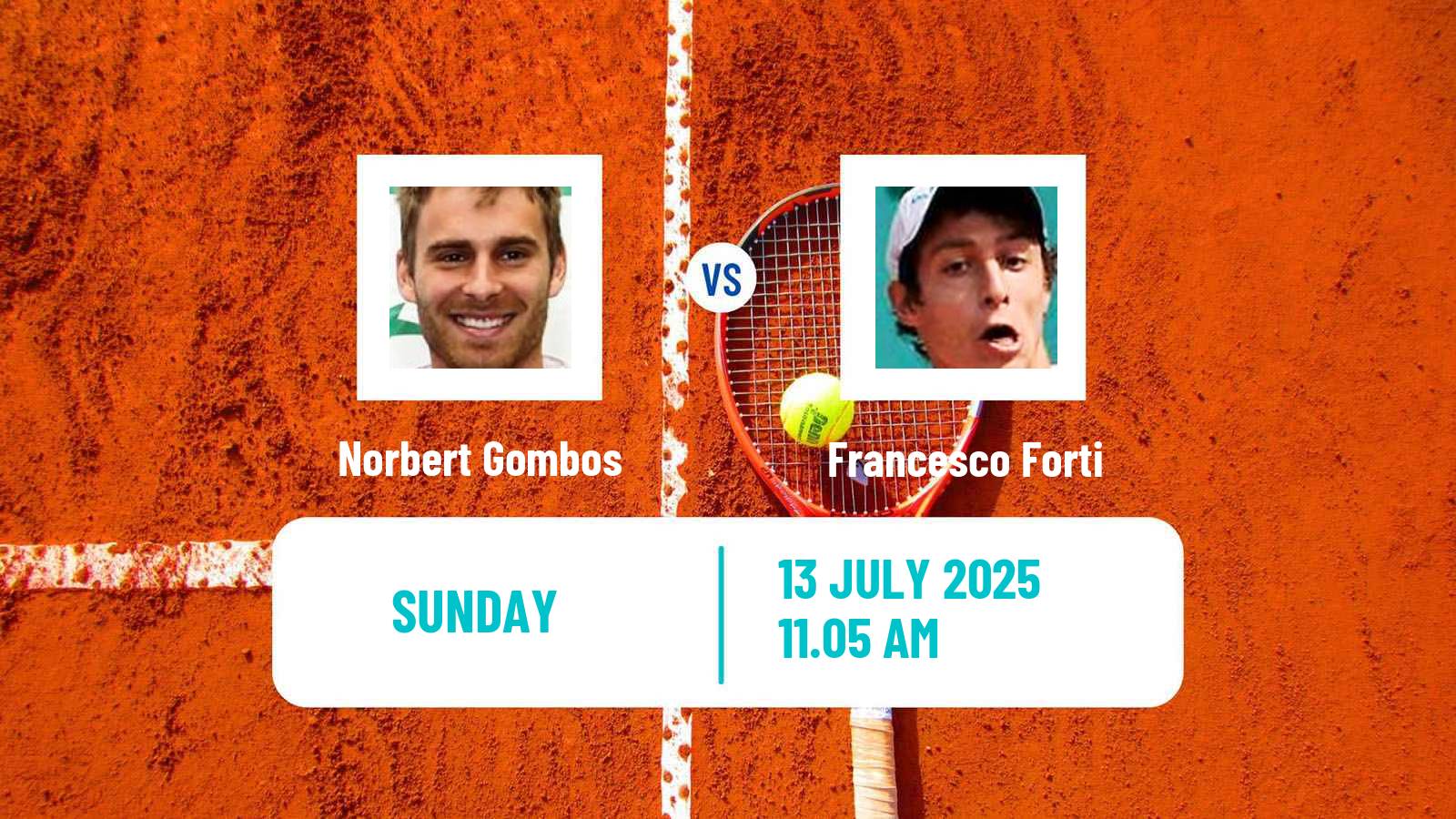 Tennis San Marino Challenger Men Norbert Gombos - Francesco Forti
