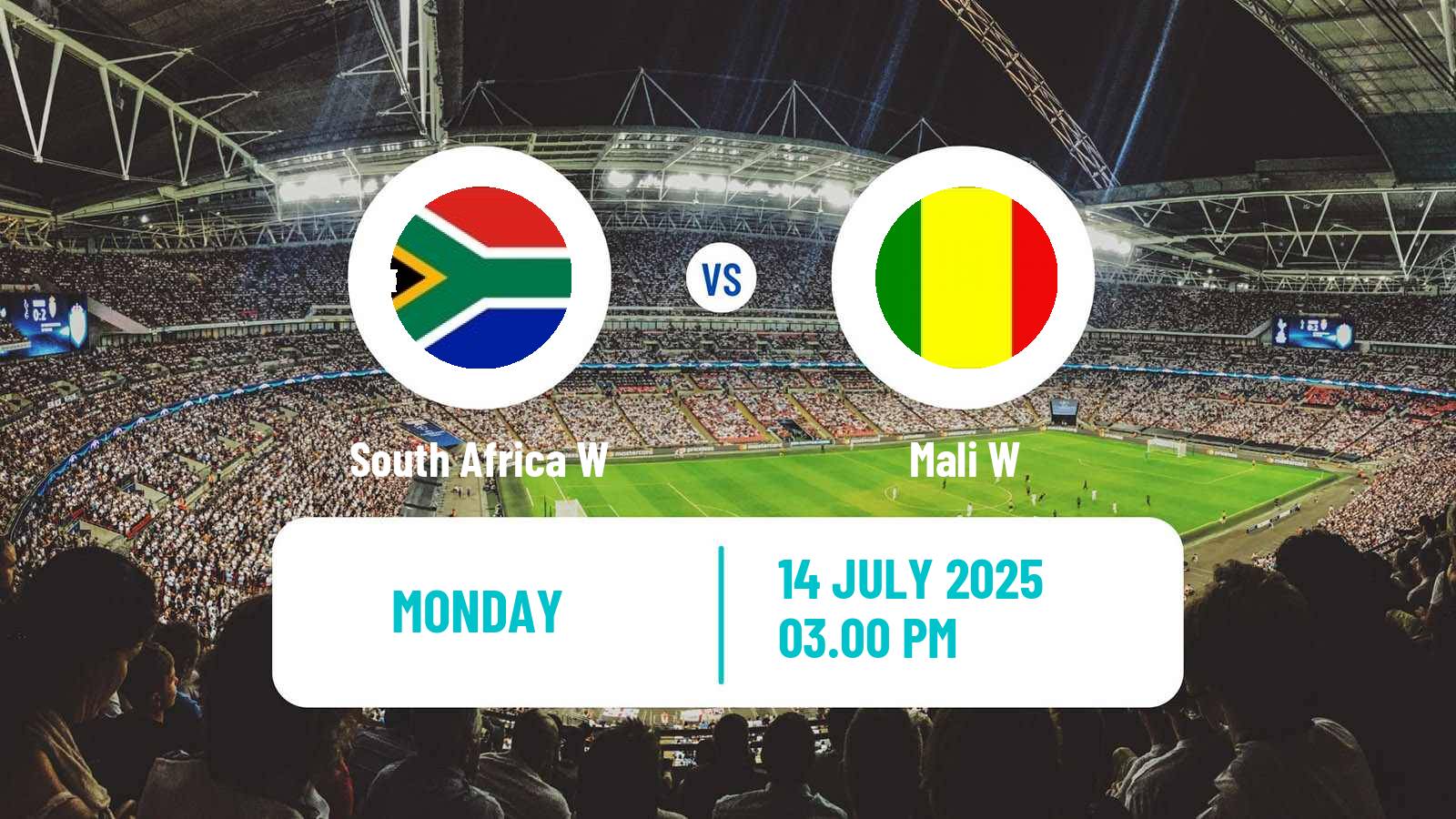 Soccer Africa Cup of Nations Women South Africa W - Mali W