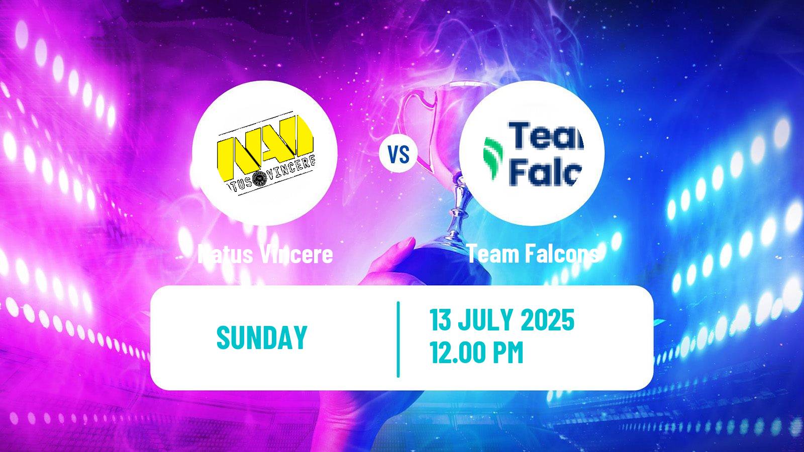Esports Dota 2 World Cup Natus Vincere - Team Falcons