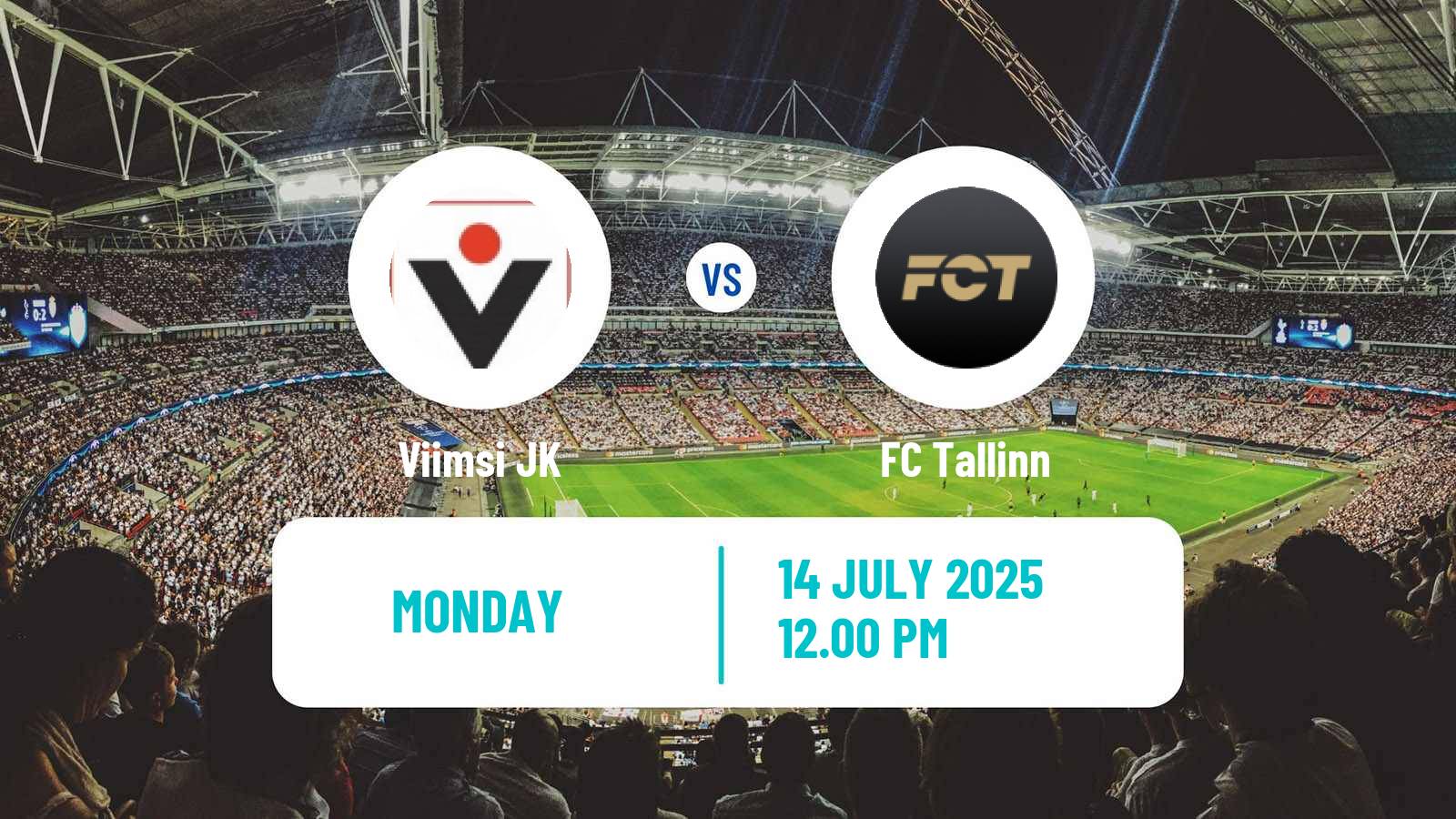 Soccer Estonian Esiliiga Viimsi JK - FC Tallinn