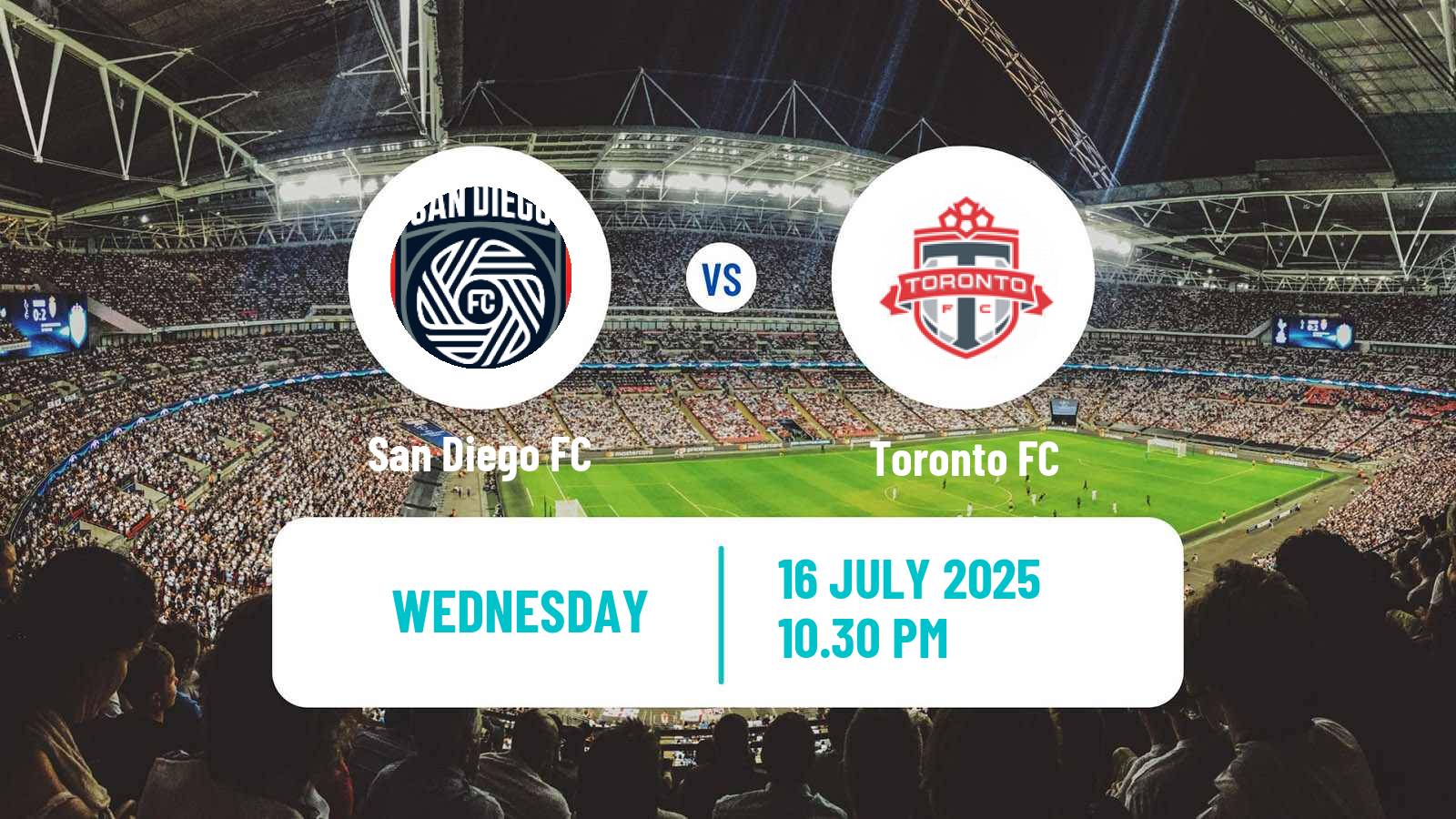Soccer MLS San Diego - Toronto FC