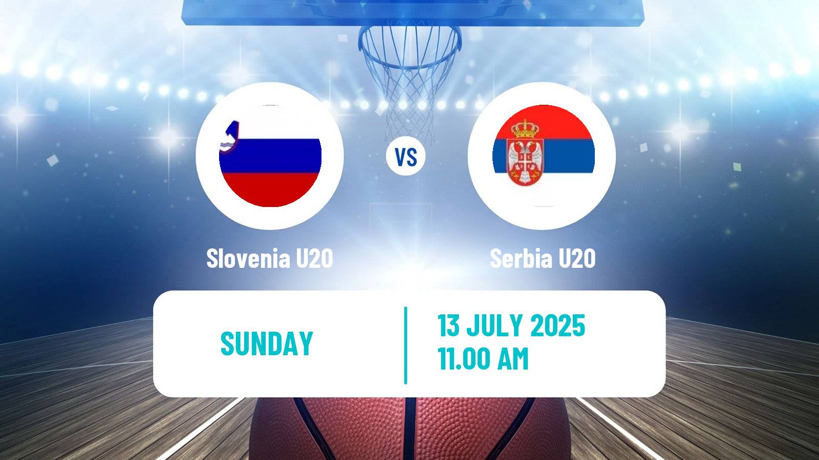 Basketball EuroBasket U20 Slovenia U20 - Serbia U20