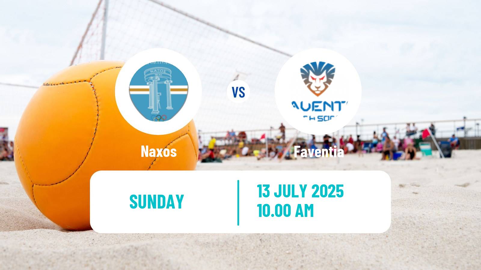 Beach soccer Serie A Naxos - Faventia
