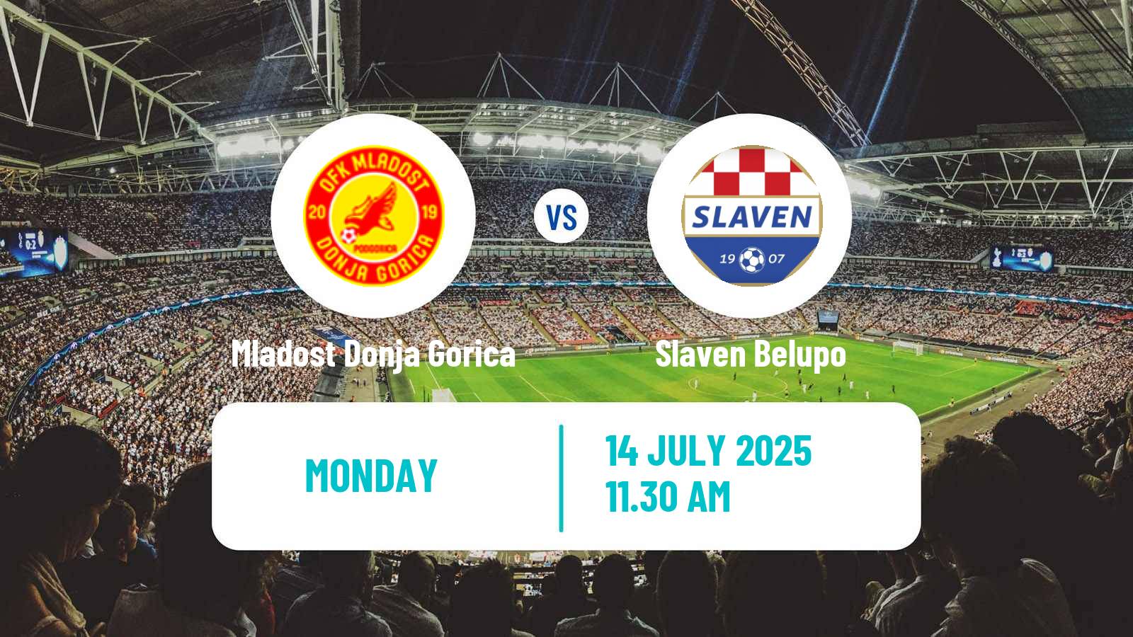 Soccer Club Friendly Mladost Donja Gorica - Slaven Belupo