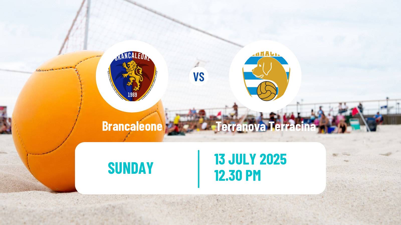 Beach soccer Serie A Brancaleone - Terranova Terracina