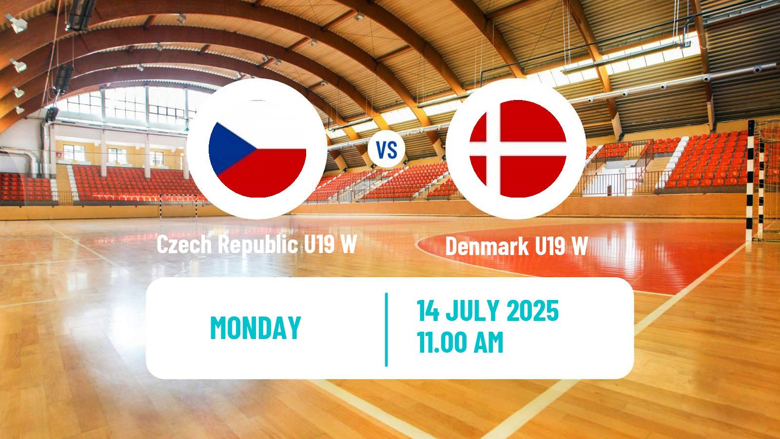 Handball European Championship U19 Handball Women Czech Republic U19 W - Denmark U19 W