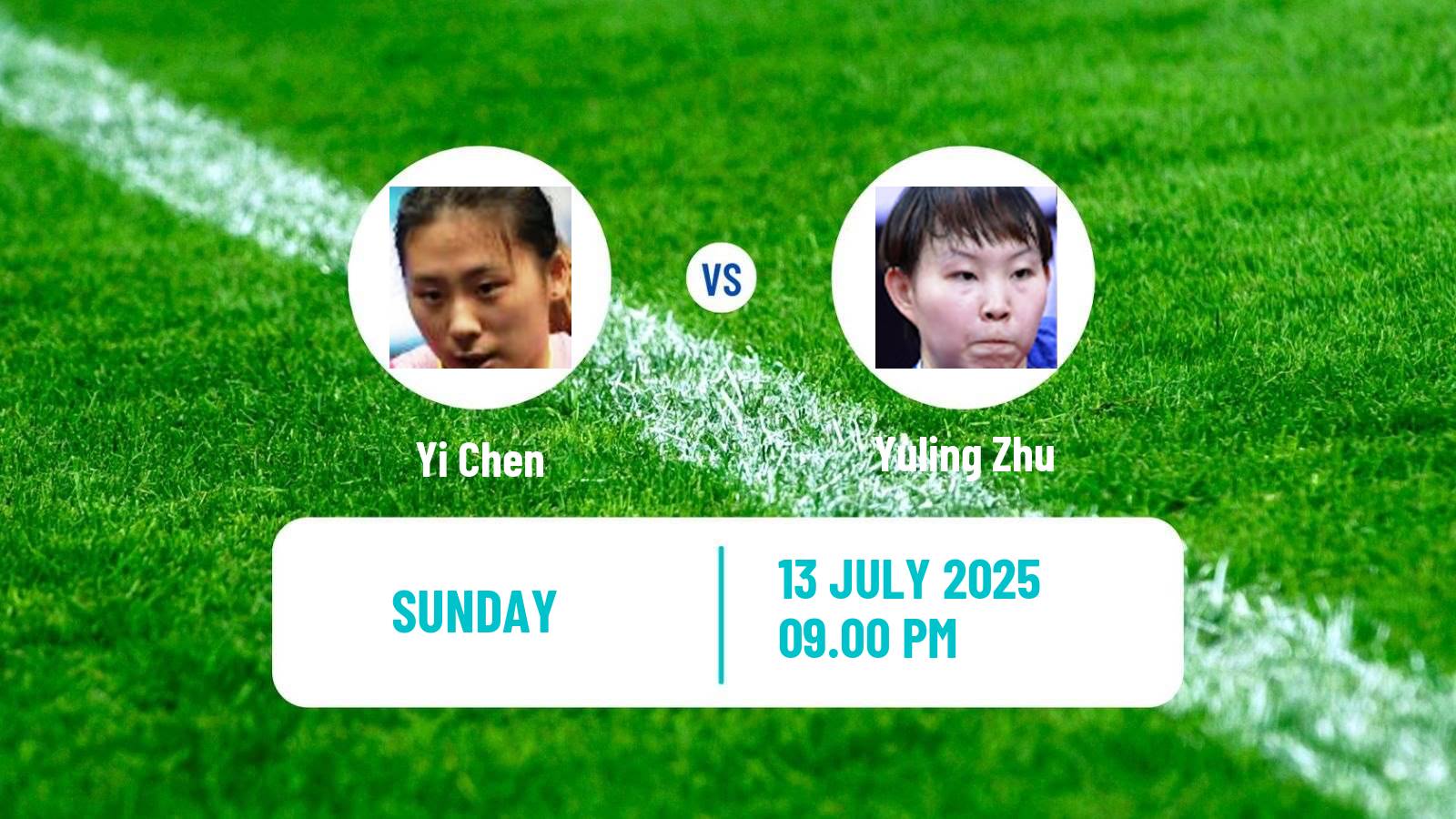Table tennis United States Smash Women Yi Chen - Yuling Zhu