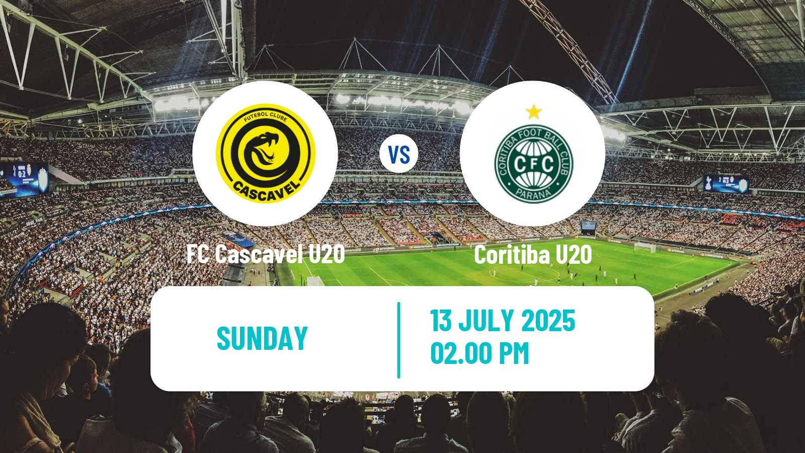 Soccer Brazilian Paranaense U20 FC Cascavel U20 - Coritiba U20