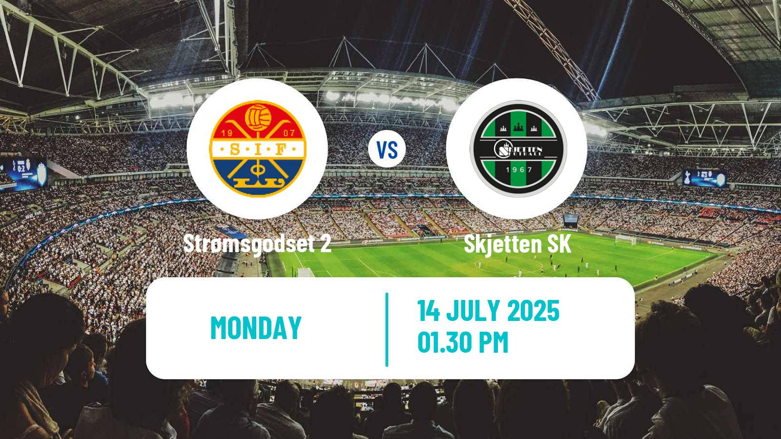 Soccer Norwegian Division 3 - Group 3 Strømsgodset 2 - Skjetten