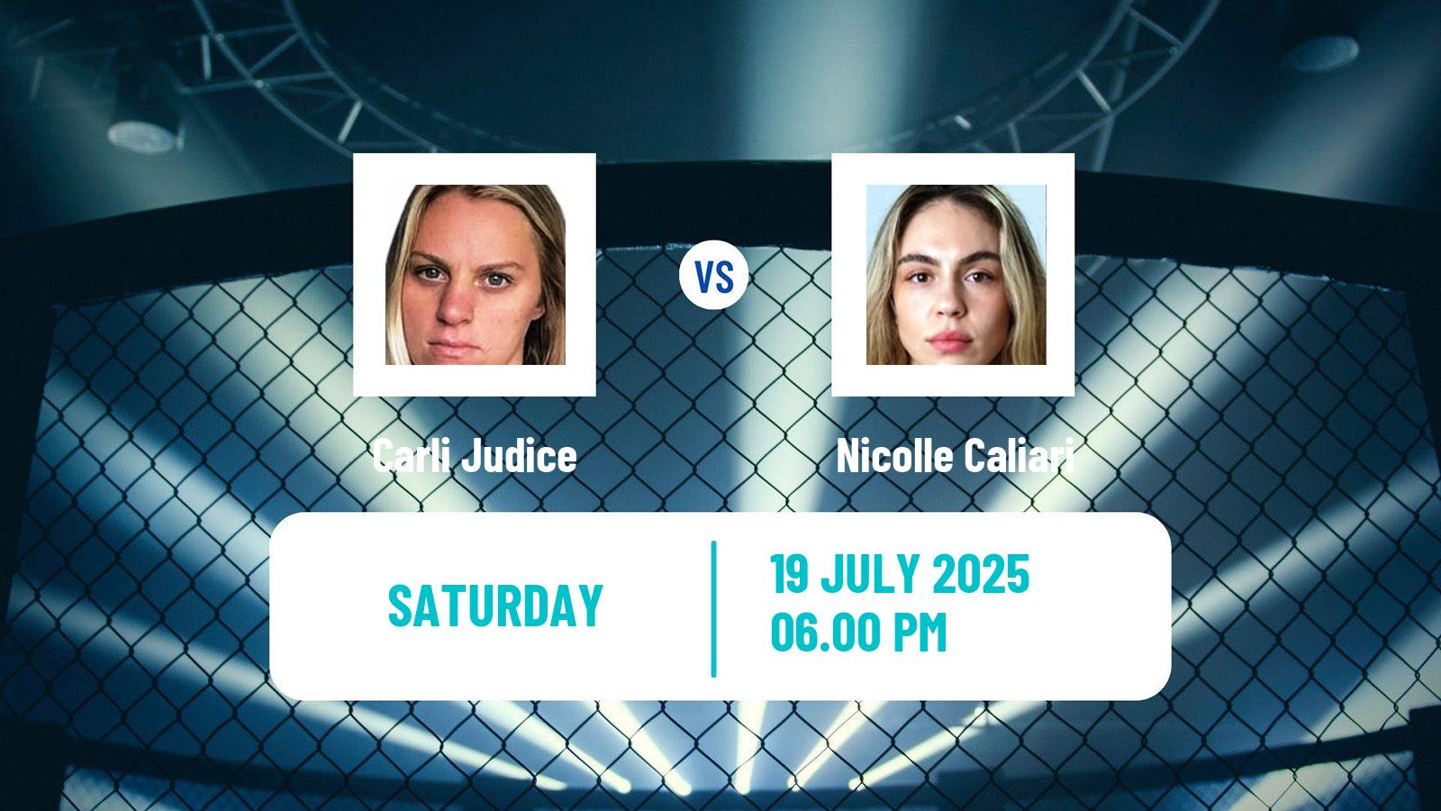 MMA Flyweight UFC Women Carli Judice - Nicolle Caliari