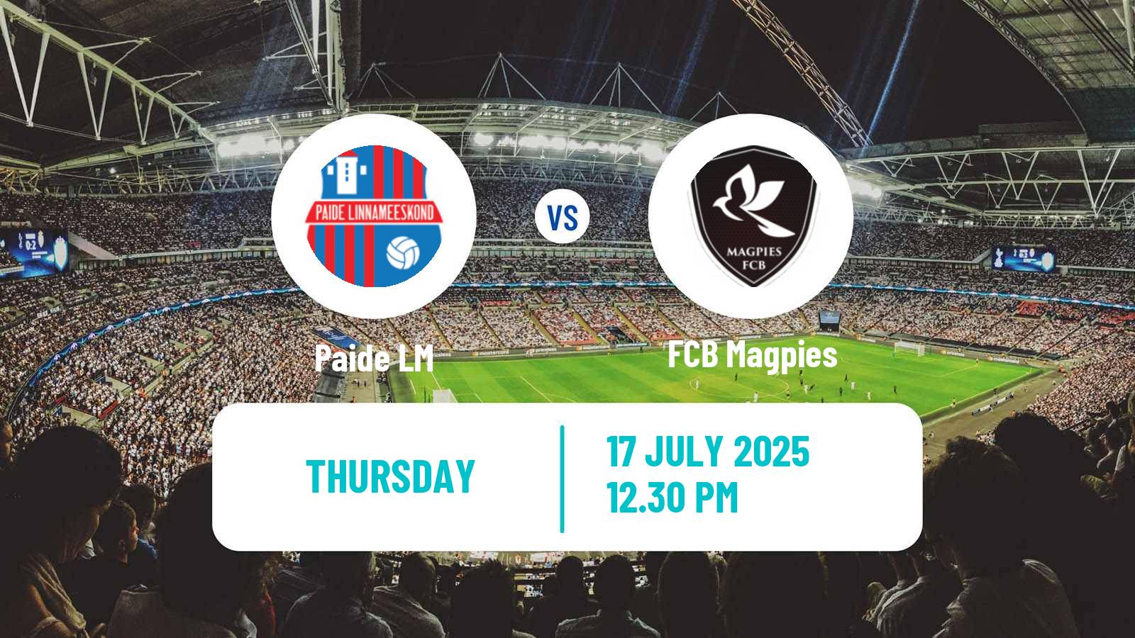 Soccer UEFA Europa Conference League Paide LM - Magpies