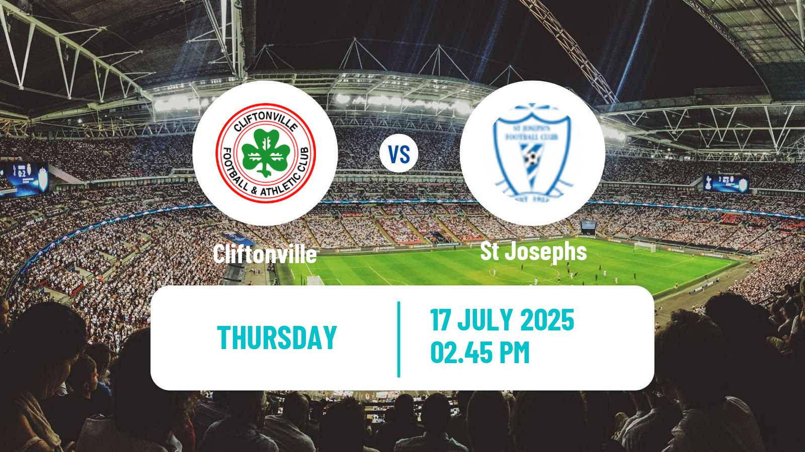 Soccer UEFA Europa Conference League Cliftonville - St Josephs
