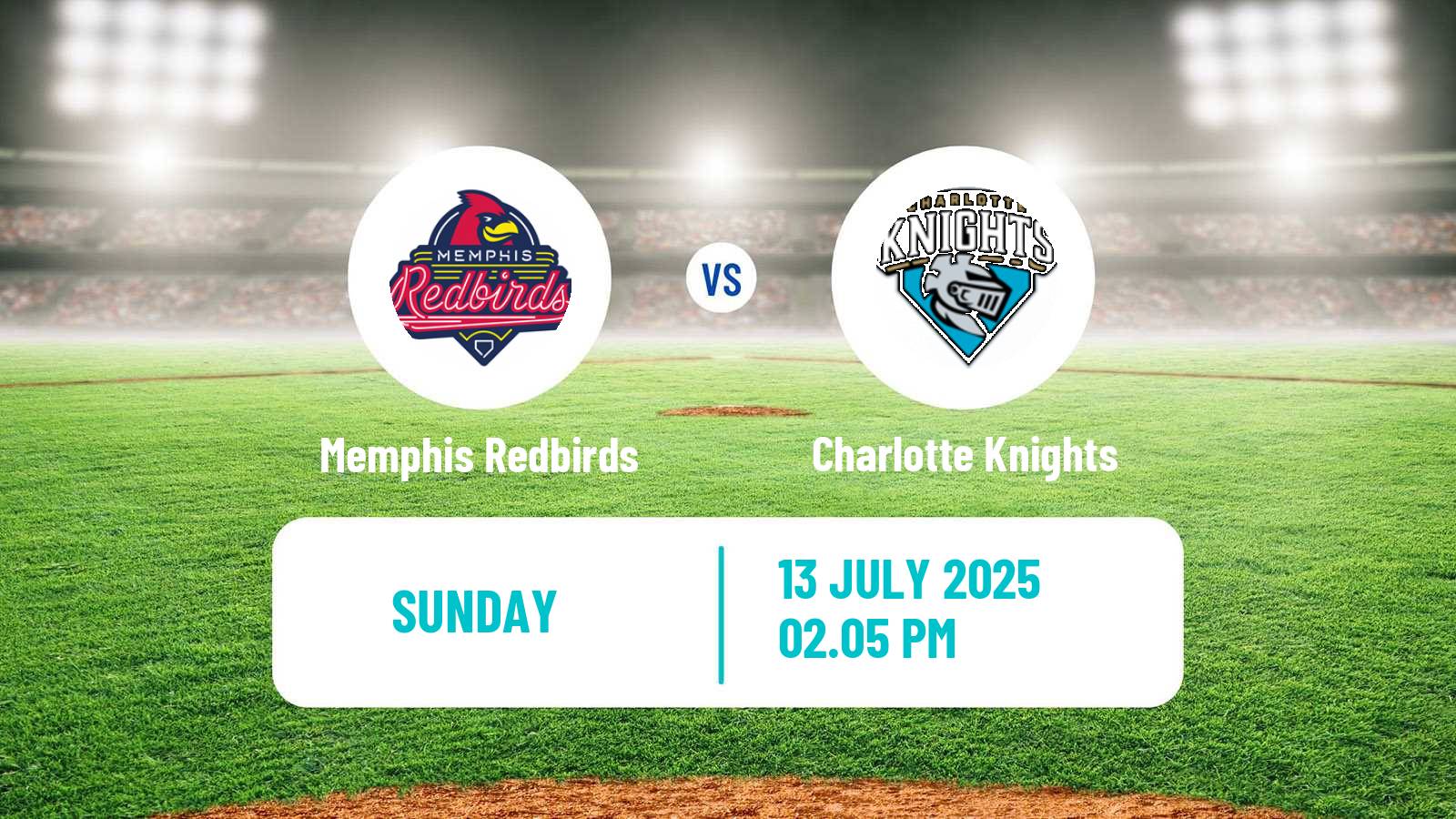 Baseball IL Memphis Redbirds - Charlotte Knights