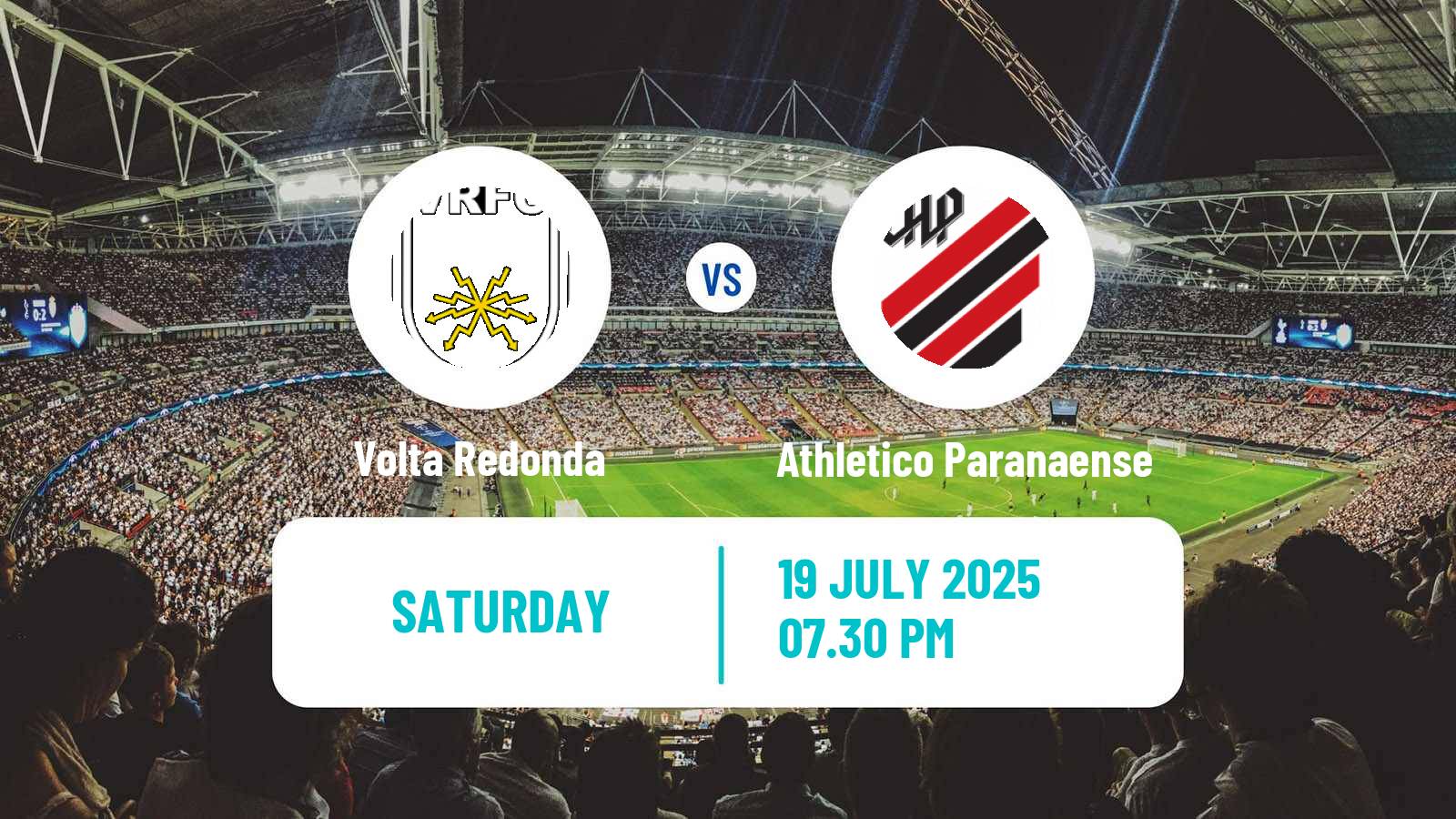 Soccer Brazilian Serie B Volta Redonda - Athletico Paranaense