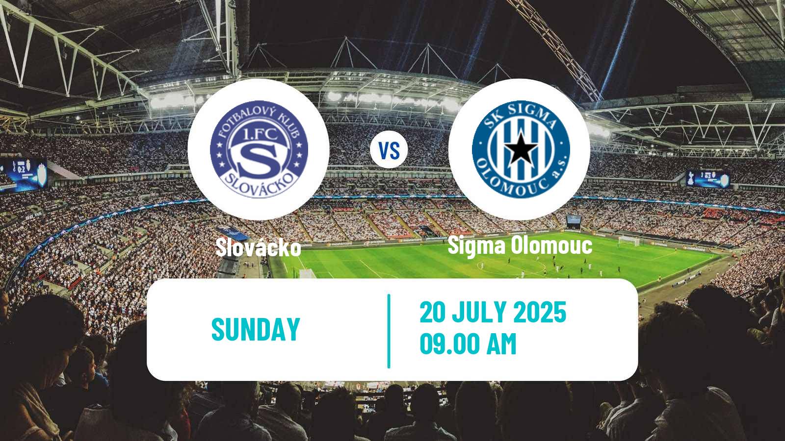 Soccer Czech 1 Liga Slovácko - Sigma Olomouc