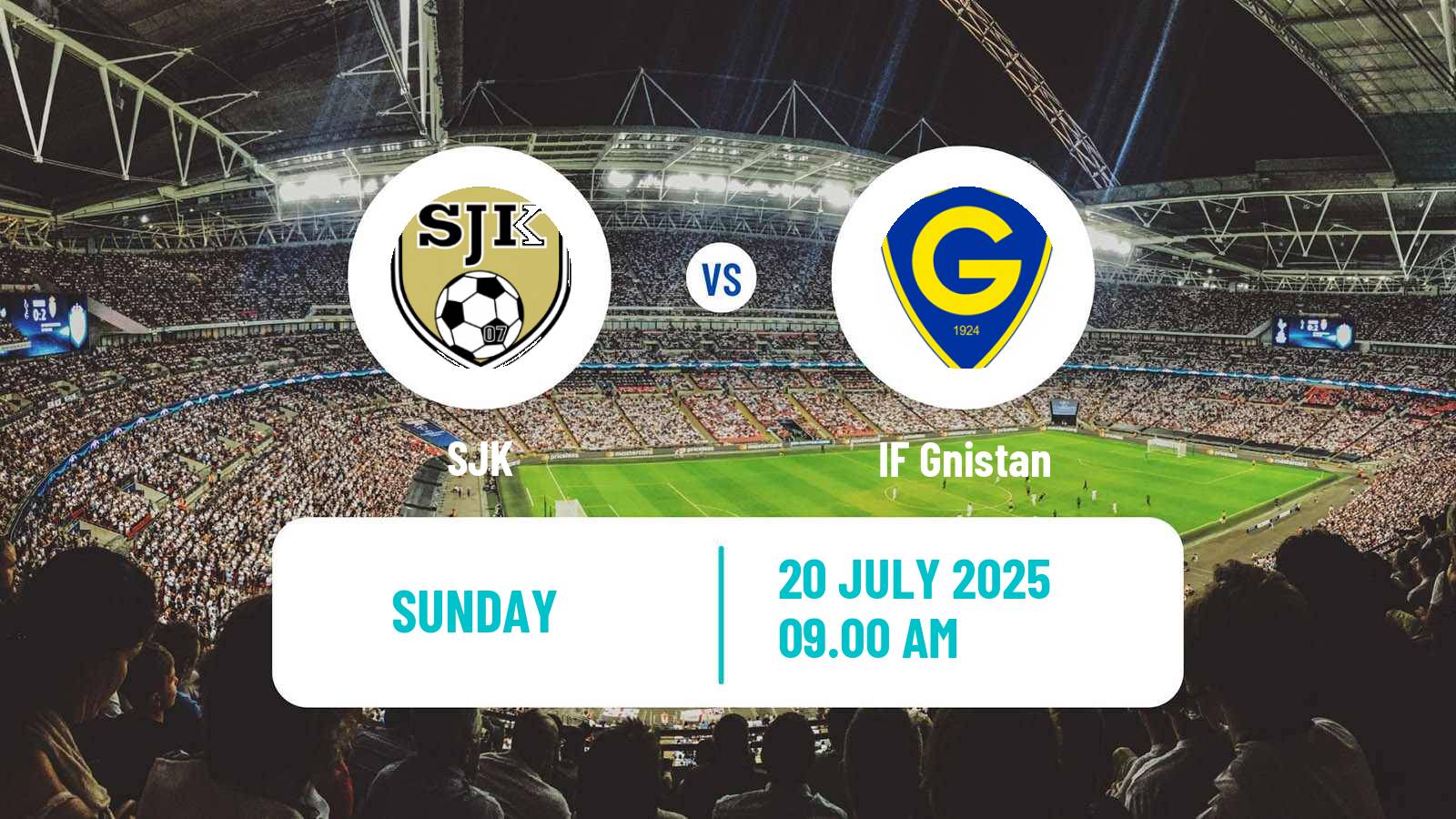 Soccer Finnish Veikkausliiga SJK - Gnistan