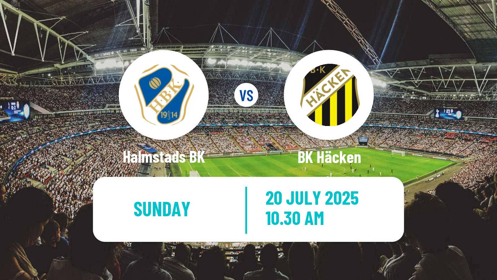 Soccer Swedish Allsvenskan Halmstad - Häcken