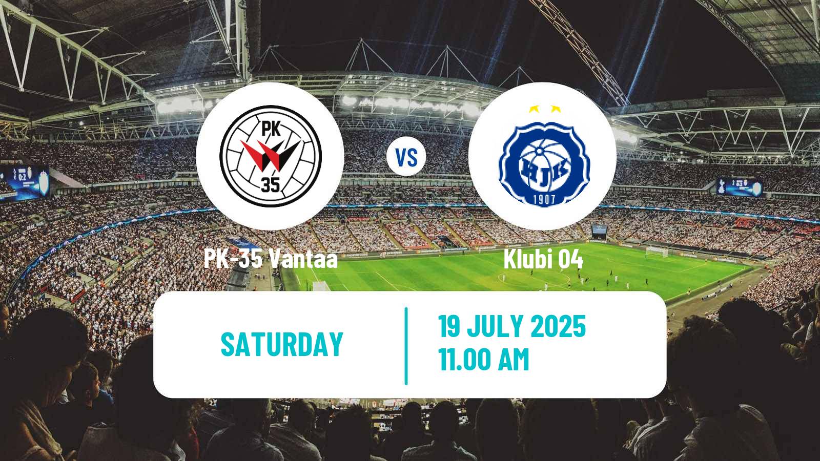Soccer Finnish Ykkosliiga PK-35 Vantaa - Klubi 04