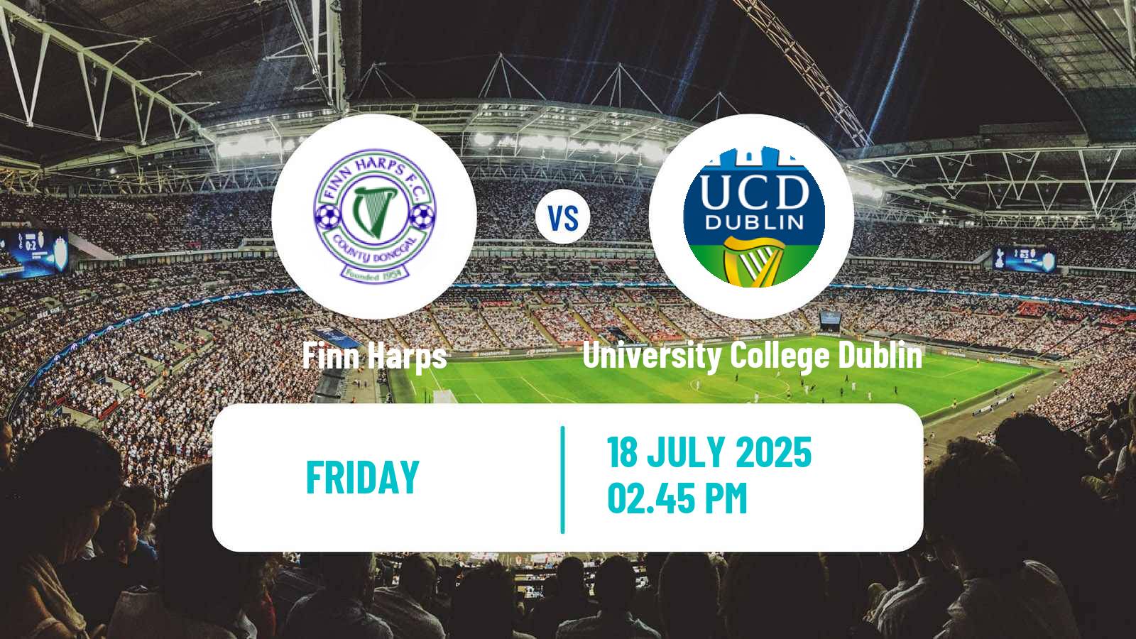 Soccer Irish FAI Cup Finn Harps - University College Dublin