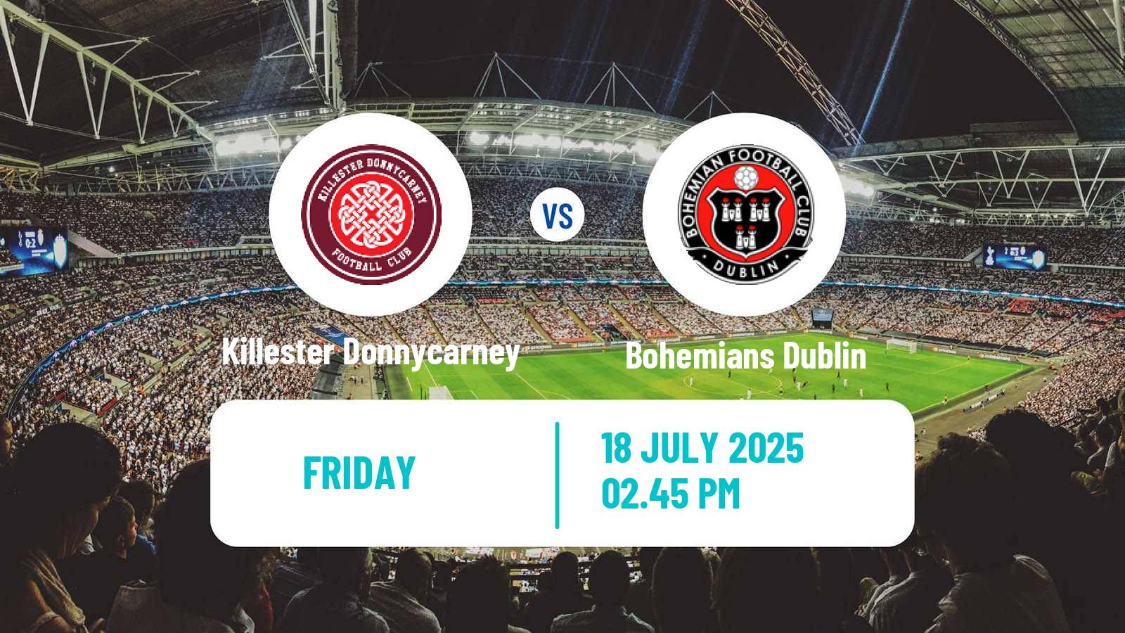 Soccer Irish FAI Cup Killester Donnycarney - Bohemians Dublin