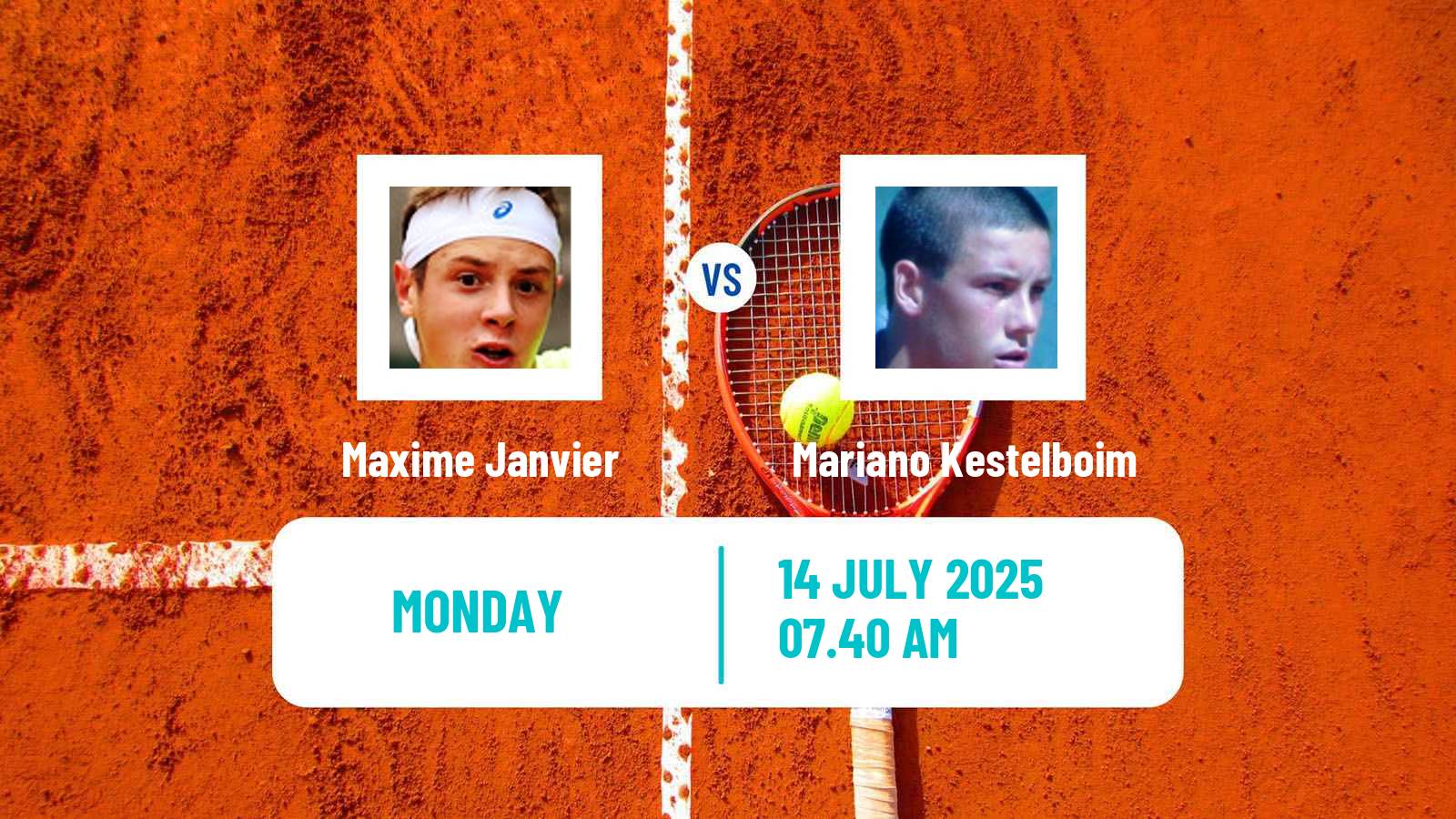Tennis San Marino Challenger Men Maxime Janvier - Mariano Kestelboim
