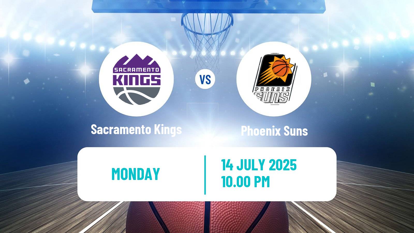 Basketball NBA Las Vegas Summer League Sacramento Kings - Phoenix Suns