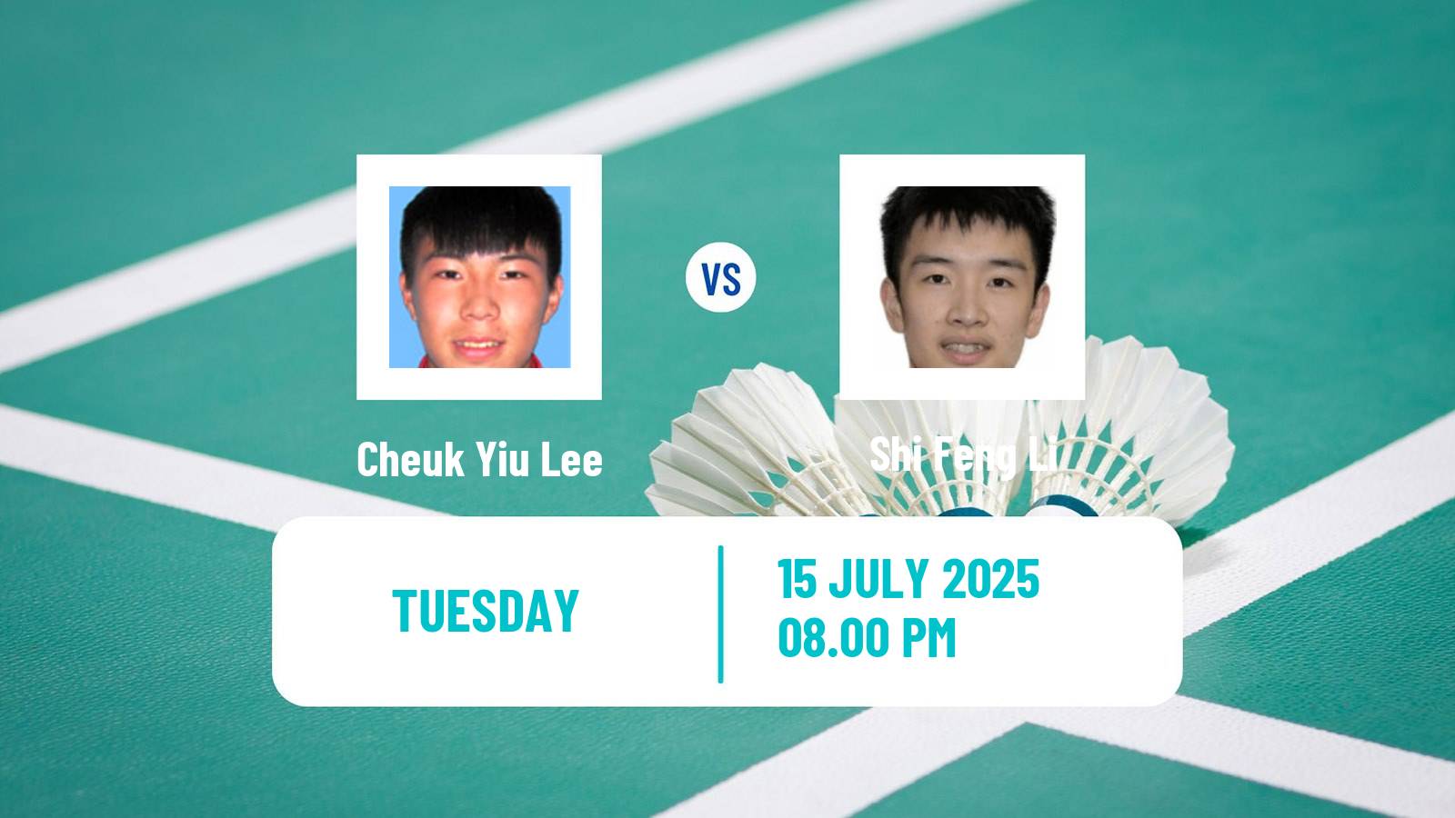 Badminton BWF World Tour Japan Open Men Cheuk Yiu Lee - Shi Feng Li