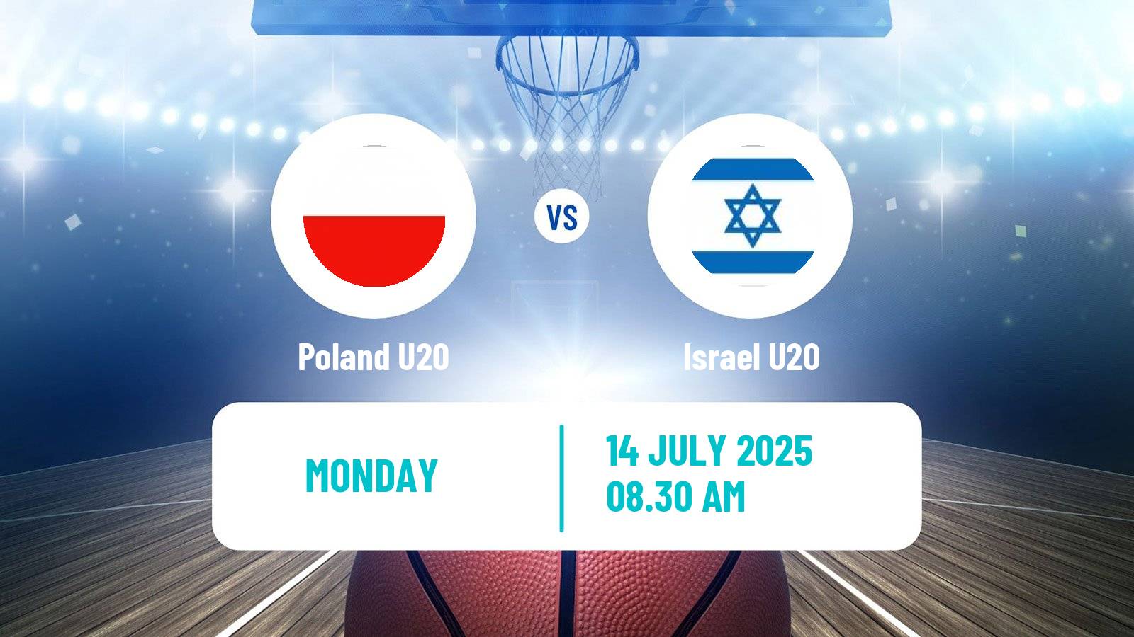 Basketball EuroBasket U20 Poland U20 - Israel U20