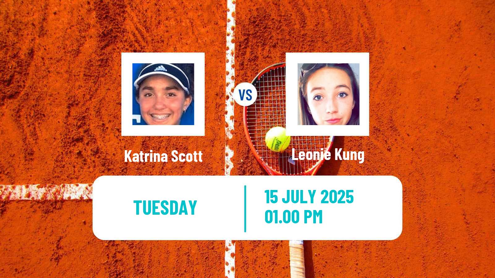 Tennis ITF W75 Granby Women Katrina Scott - Leonie Kung
