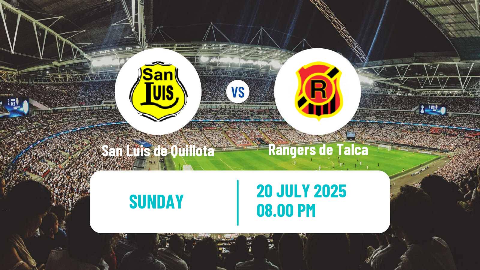 Soccer Chilean Primera B San Luis de Quillota - Rangers de Talca