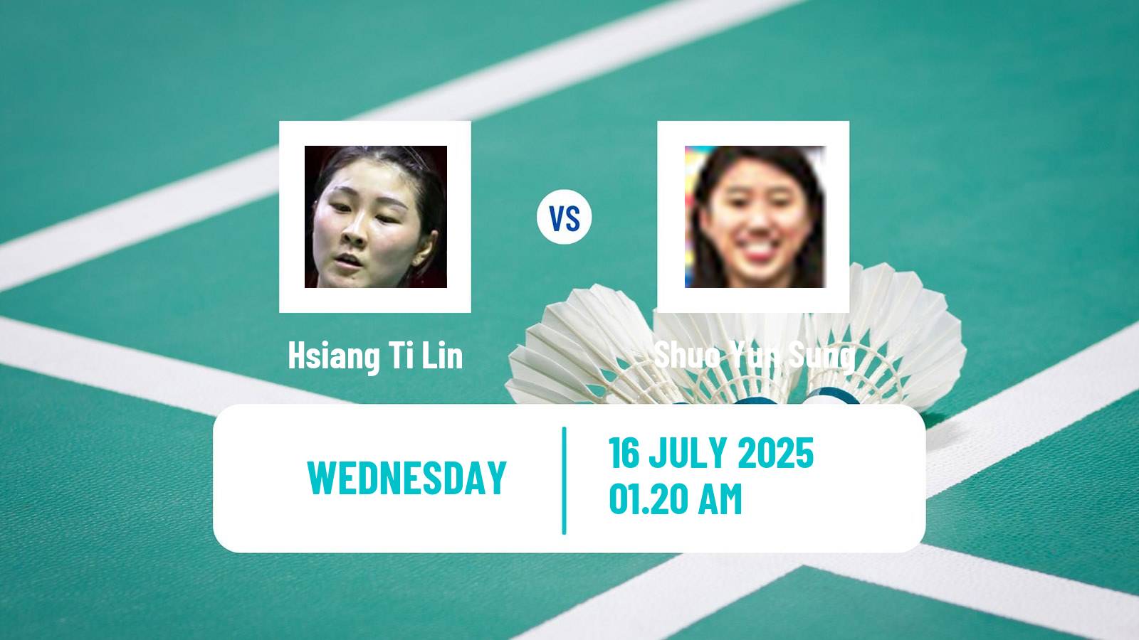 Badminton BWF World Tour Japan Open Women Hsiang Ti Lin - Shuo Yun Sung
