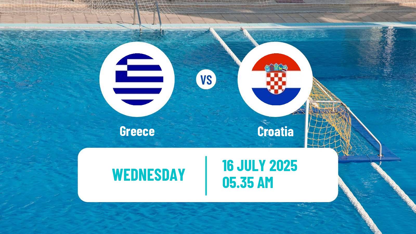 Water polo World Championship Water Polo Greece - Croatia