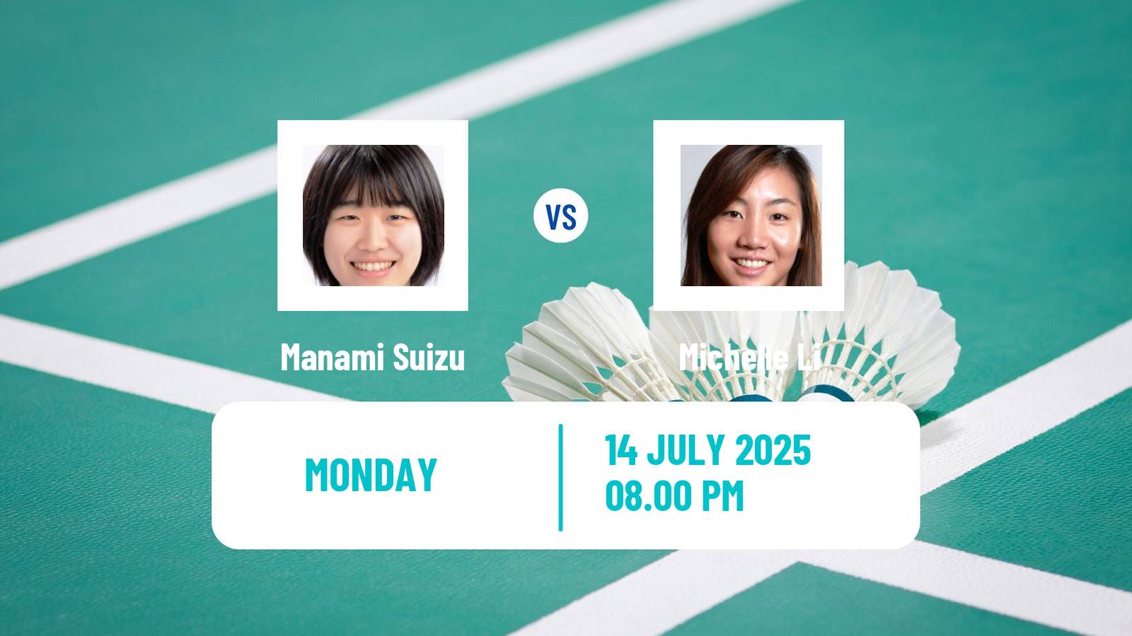 Badminton BWF World Tour Japan Open Women Manami Suizu - Michelle Li