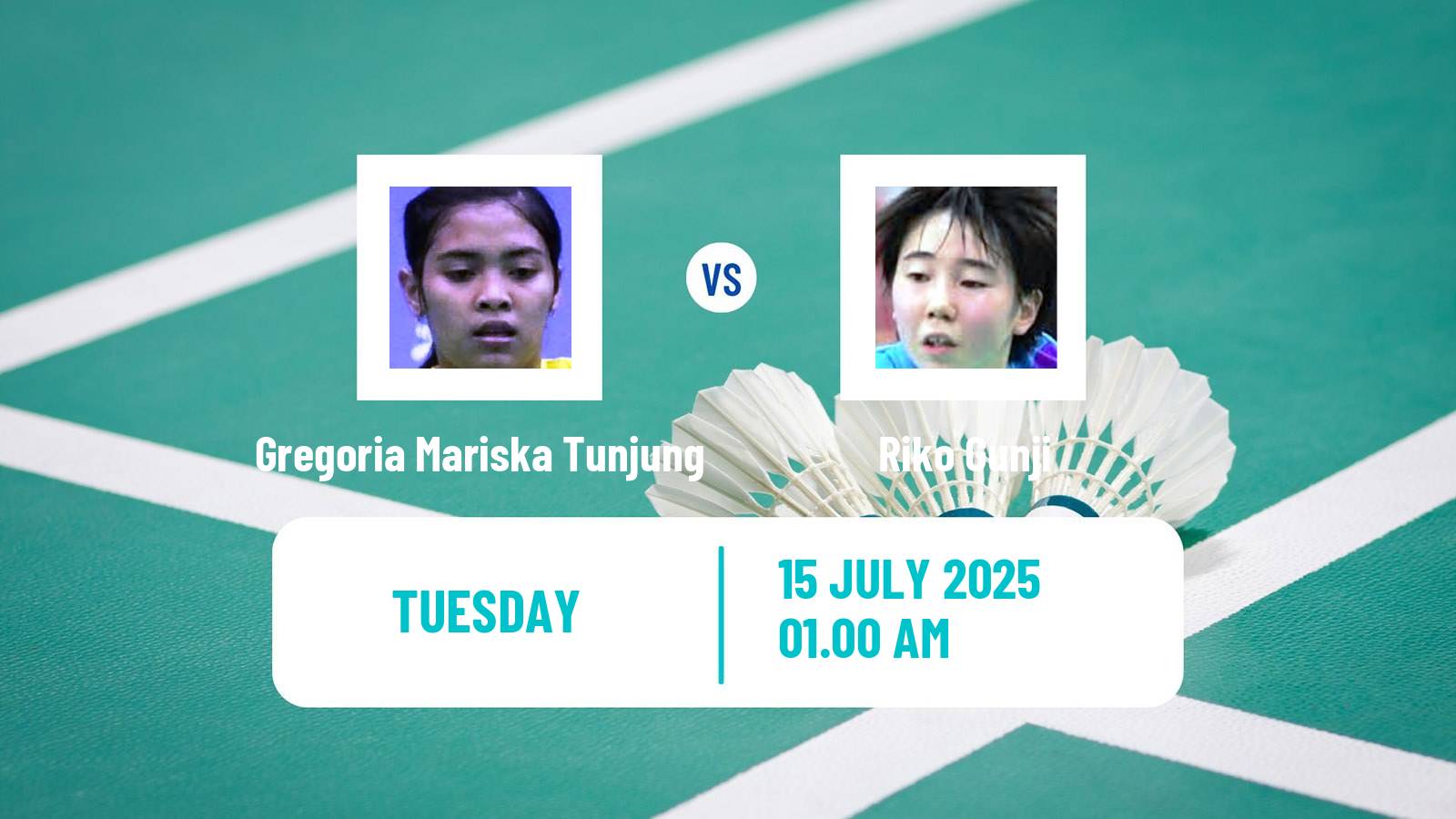 Badminton BWF World Tour Japan Open Women Gregoria Mariska Tunjung - Riko Gunji