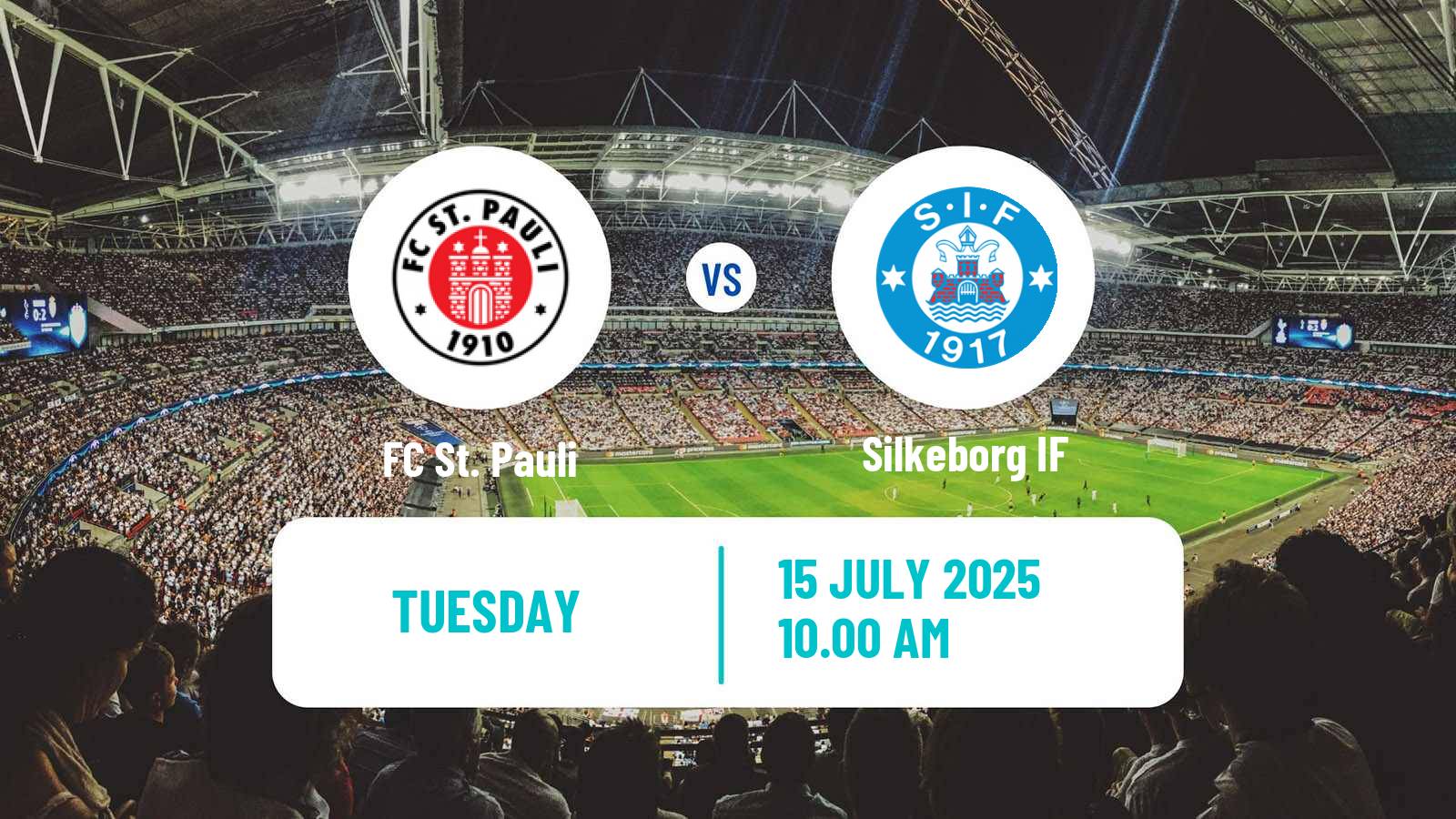 Soccer Club Friendly St. Pauli - Silkeborg IF