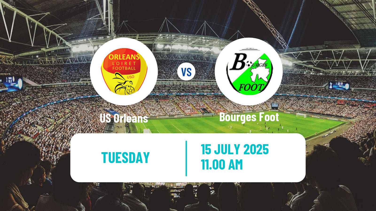 Soccer Club Friendly Orleans - Bourges Foot