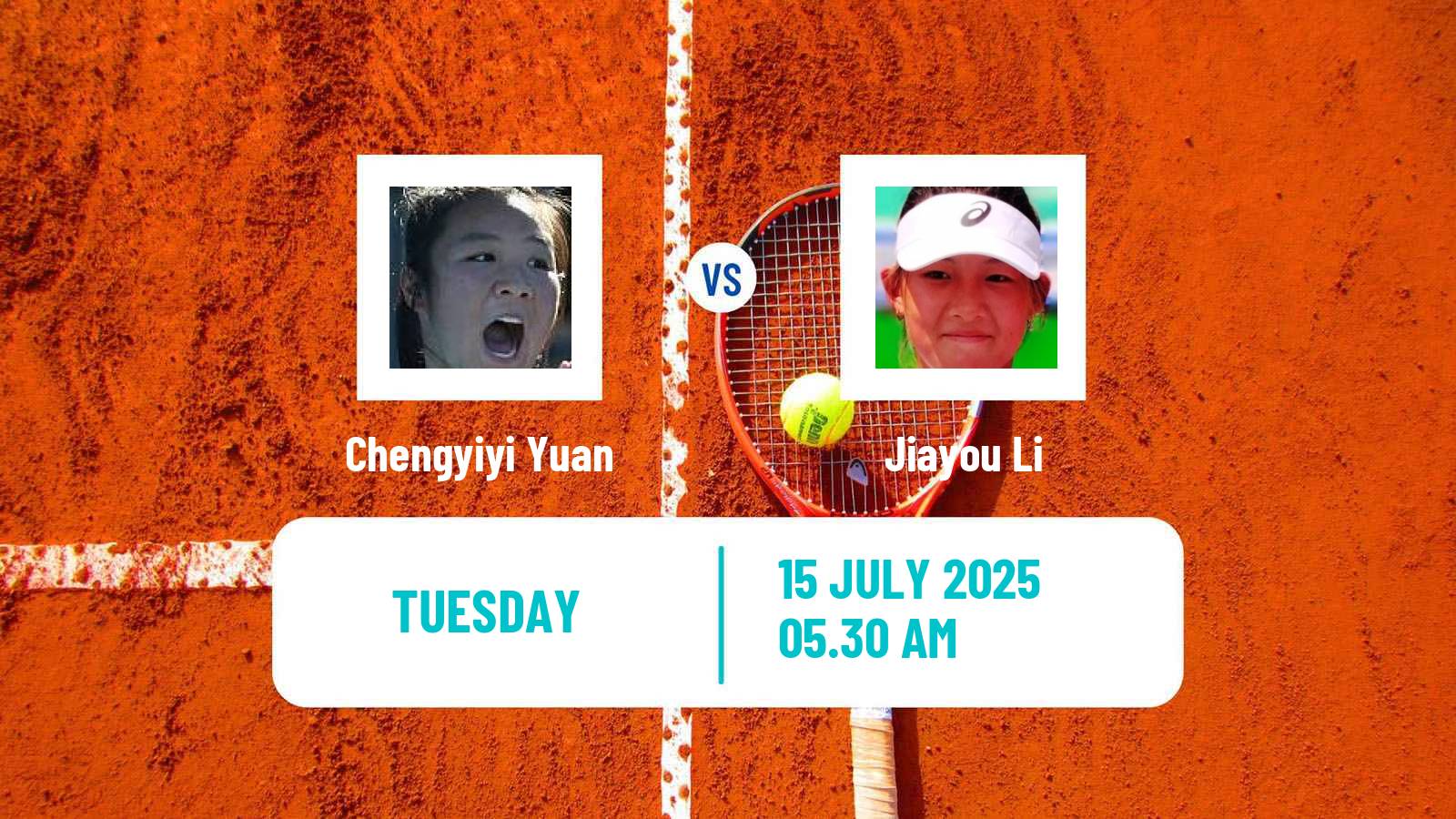 Tennis ITF W15 Luan Women Chengyiyi Yuan - Jiayou Li