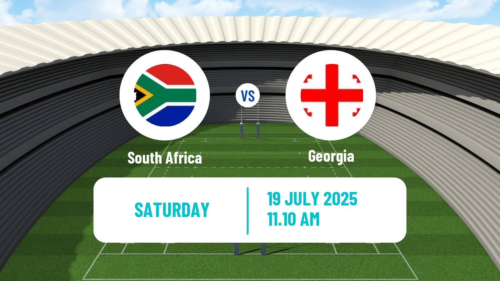 Rugby union Friendly International Rugby Union South Africa - Georgia
