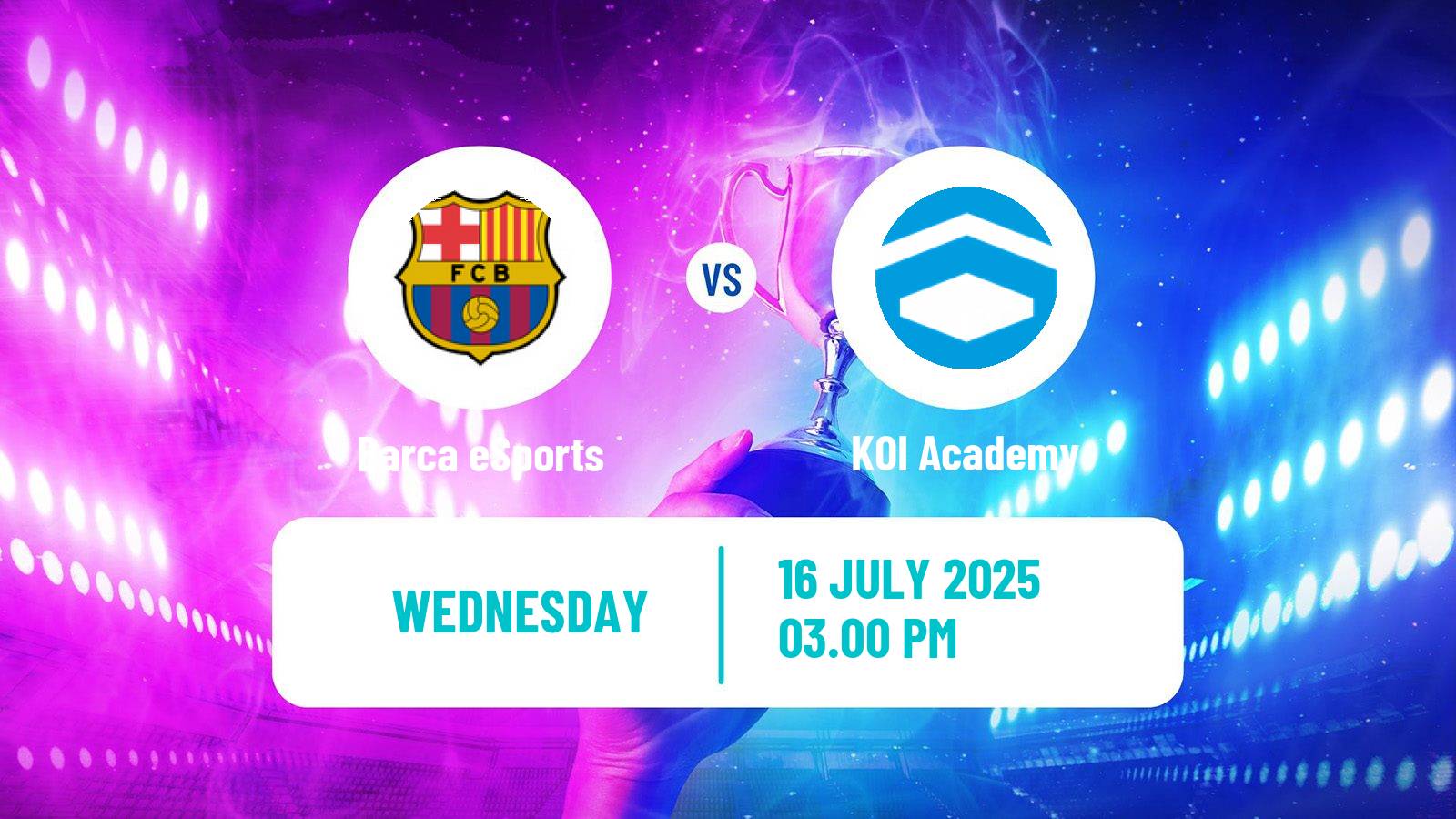 Esports League Of Legends Lvp Superliga Barca eSports - KOI Academy