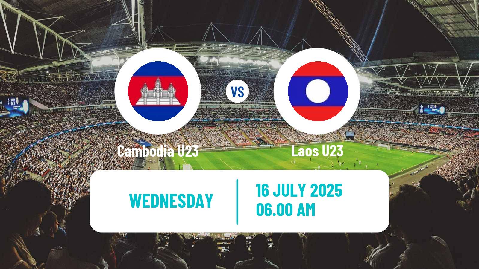 Soccer AFF Championship U23 Cambodia U23 - Laos U23