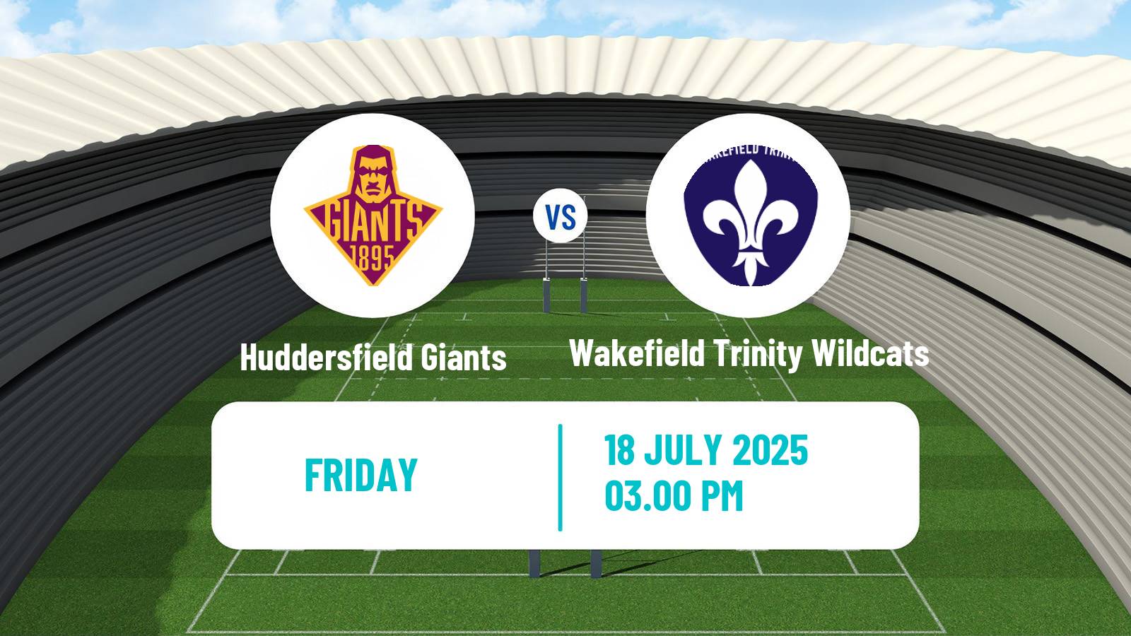 Rugby league Super League Rugby Huddersfield Giants - Wakefield Trinity Wildcats