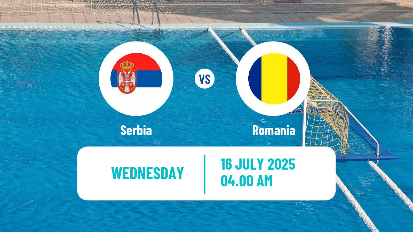 Water polo World Championship Water Polo Serbia - Romania