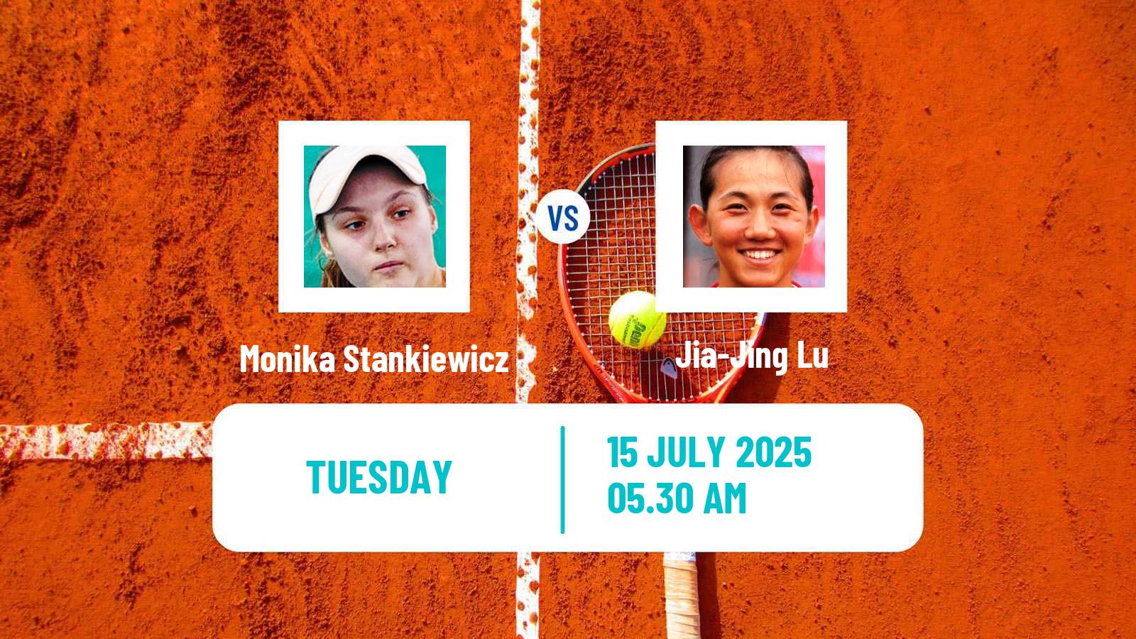 Tennis ITF W35 Monastir 2 Women 2025 Monika Stankiewicz - Jia-Jing Lu