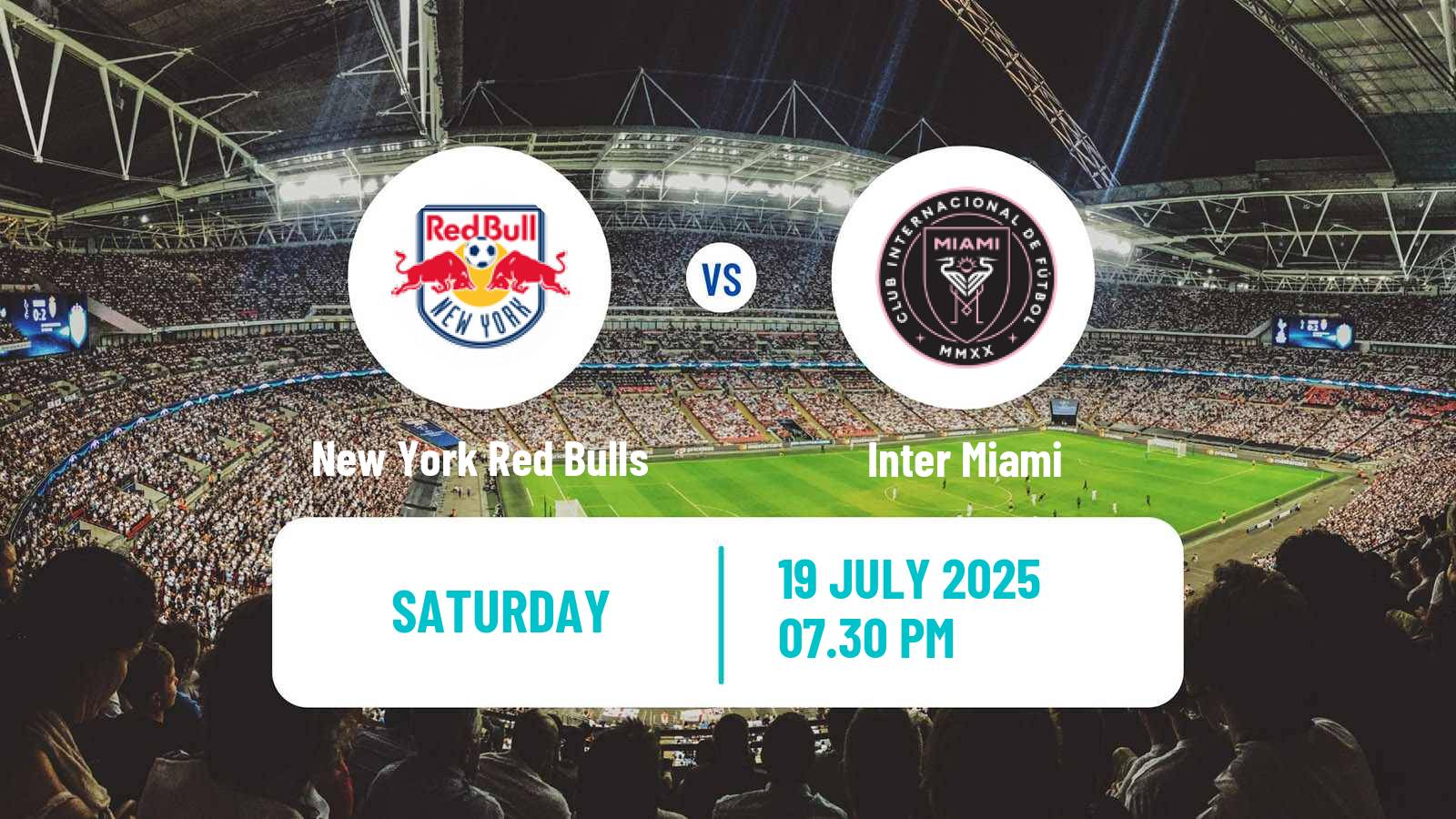Soccer MLS New York Red Bulls - Inter Miami